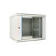 7. Extralink 12U 600x600 AZH Grauer Rack-Schrank, Wandmontage, zweiteilig