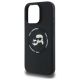 6. Karl Lagerfeld KLHMP16XSKCHTCK iPhone 16 Pro Max 6,9" schwarz/schwarz Hardcase Silikon Karl&Choupette Heads MagSafe