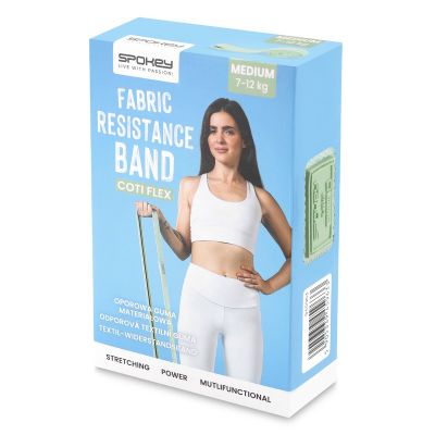 6. Spokey COTI FLEX MEDIUM Gewebe-Widerstandsgummi