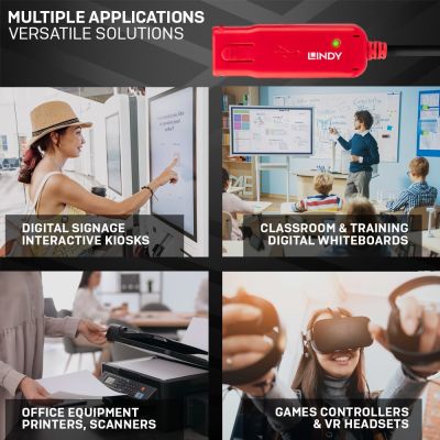 5. Lindy 42782 USB-Kabel USB 2.0 12m USB A Schwarz