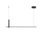 Pendelleuchte 20W LED Schwarz 1200LM