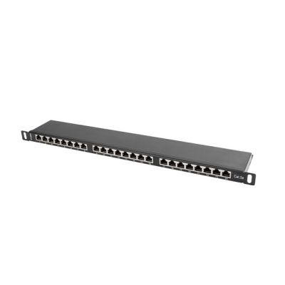 4. Patchpanel Lanberg PPS5-0024-B (0,5U; Kat. 5e; 24x RJ-45)