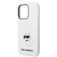 6. Karl Lagerfeld KLHMP14XSNCHBCH iPhone 14 Pro Max 6.7" Hardcase weiß/weiß Silikon Choupette MagSafe