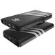 6. Adidas OR Booklet Case PU iPhone 14 Pro schwarz/weiß 50196