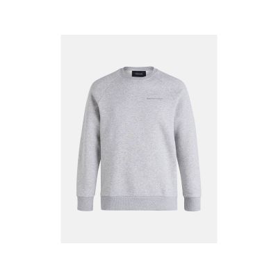 Peak Performance M Original Small Logo Crew Sweatshirt, grau