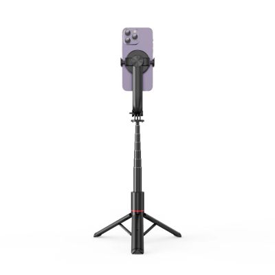 7. Tech-Protect L04S Bluetooth-Selfie-Stick mit Stativ bis 95 cm und 360°-Kopf – Schwarz