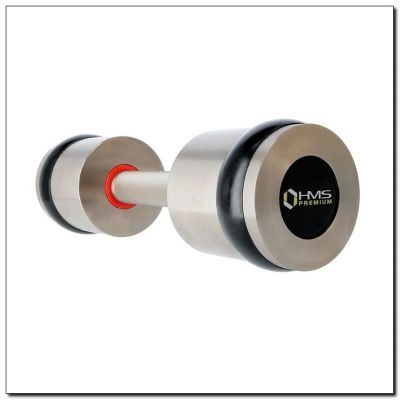 2. Chromhanteln 2x9 kg Silikonelemente HMS Premium HH09