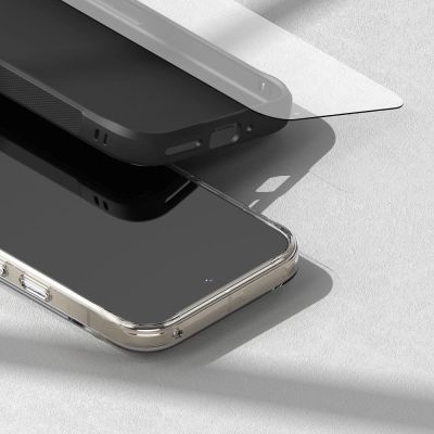 6. Ringke Easy Slide Tempered Glass 2er-Pack für Google Pixel 9 Pro XL