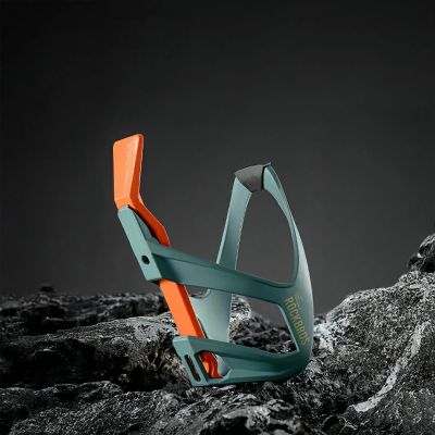 5. Rockbros 310013002 ROAD TO SKY Flaschenhalter mit Reifenheber - Blau-Orange