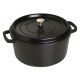 9. STAUB 40500-281-0 runder Gusseisentopf - schwarz 6,7 l