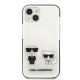 3. Karl Lagerfeld KLHCP13STPEKCW iPhone 13 mini 5.4" Hardcase weiß/weiß Karl&Choupette