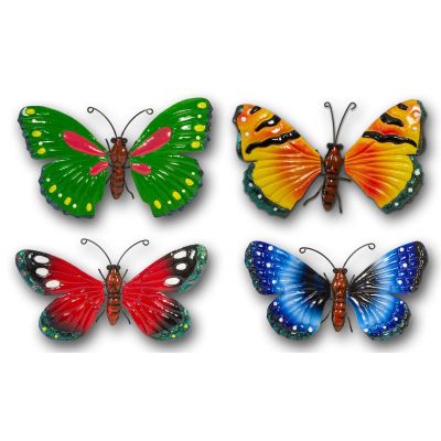 11. Dekorativer Schmetterling, 26 cm, grün