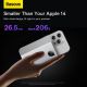 10. Baseus Adaman2 Powerbank mit Digitalanzeige 2x USB-A / 1x USB-C 10000mAh 30W - Weiß