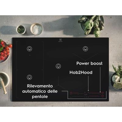10. ELECTROLUX EIS62453 SaphirMatt Induktionskochfeld 60 cm | SenseBoil | PowerBoost | Timer | Mattschwarz | Rahmenlos