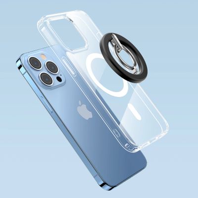 4. Joyroom Kit multifunktionaler magnetischer Autohalter Ring Telefonhalterung schwarz (JR-ZS294)