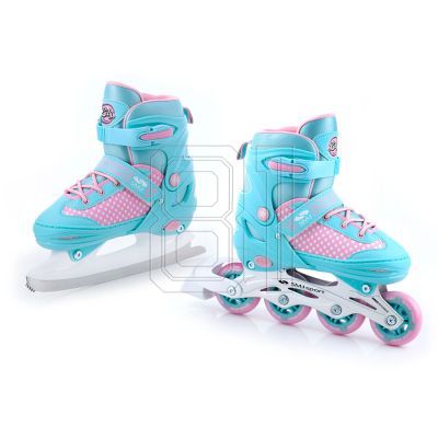 2. SMJ Sport 2in1 Jr Lili verstellbare Rollschuhe