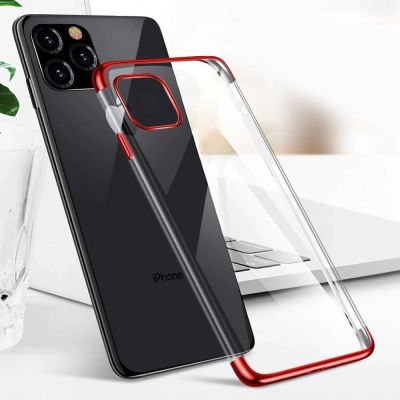 7. Clear Color Case TPU-Gel-Cover mit Metallrahmen für Samsung Galaxy A13 5G blau
