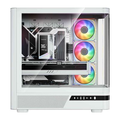 10. MODECOM VOLCANO AQ 100 ARGB MIDI-HÜLLE WEISS