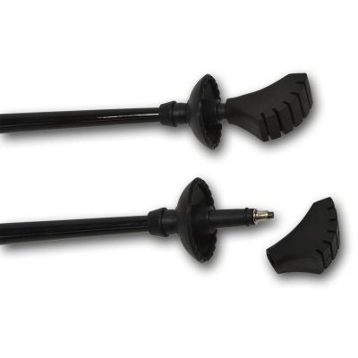 4. Nordic Walking Stöcke Best Sporting 1-teilig Carbon Länge 125 cm