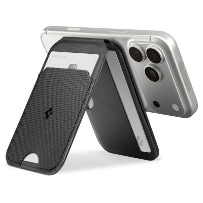 2. Spigen Slim Fold Tripod Wallet S314-2 MagSafe Magnetische Handyhülle – Schwarz