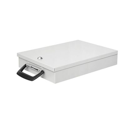 3. Wedo 102 1537 Kasse Weiß Metall 1 Stück