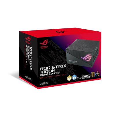 11. ASUS ROG Strix 1000W Gold Aura Edition 20+4-Pin ATX-Netzteilmodul Schwarz