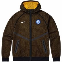 Nike Inter Mailand Herrenjacke Schwarz und Gelb IO4220 010