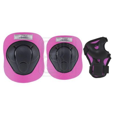13. Protectors set Nils Extreme black and pink H210 size L