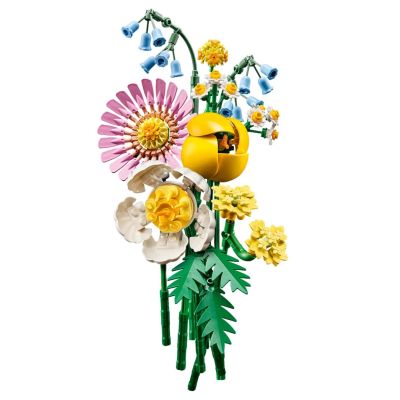 3. LEGO ICONS 10347 Botanik – Kleiner Strauß gelber Blumen