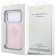 8. Guess Smooth & Big Strass Logo Hülle für iPhone 18 Pro / 17 Pro - Pink