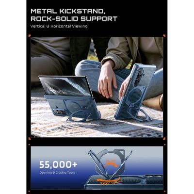 7. Supcase UB Aero MagSafe 2er-Set Schutzhülle für Samsung Galaxy Z Fold 8 Ultra – Marineblau