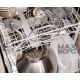 29. ELDOM WRK1250 Küchenmaschine, 800 W, mit verschiedenen Aufsätzen zum Schlagen, Mischen und Kneten, 5-Liter-Metallschüssel, 8 Geschwindigkeitsstufen + Pulsfunktion