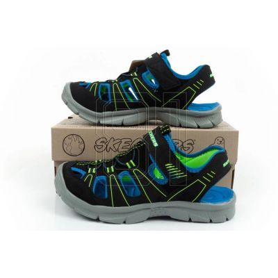 18. Skechers Jr. 406520L/BBLM Sandalen