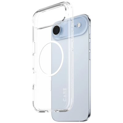 2. CARE by PanzerGlass Flagship Urban Explorer Case mit weißem MagSafe für iPhone Air – Transparent