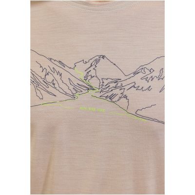 2. Herren-Kurzarmshirt ODLO Ascent PW 130 Run. Bike. Hike. T-Shirt Crew Neck s/s, grau