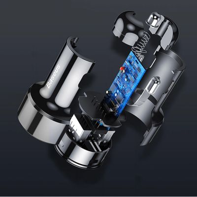 10. Baseus Magic Series PPS Digitalanzeige (Type-c PD+QC) Intelligentes Dual-Schnellladen und 45-W-Autoladen Schwarz(*)