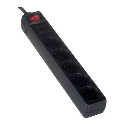 5. ENERGENIE SPG5-C-15 Steckdosenleiste (5 x VDE; 4,5 m; schwarz)