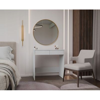 11. MARINAZ SCHREIBTISCH 2S WEISS