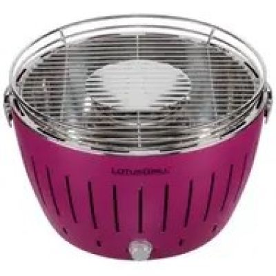 LotusGrill G34 U PU Kugelgrill Holzkohle (Brennstoff) Lila
