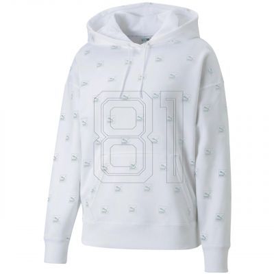 3. Sweatshirt Puma Brand Love AOP Hoodie FL W 535706 02