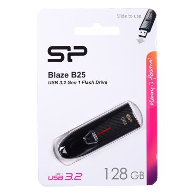 2. Pendrive Silicon Power Blaze B25 128GB USB 3.1 schwarz