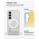 8. Spigen Ultra Hybrid S Mag MagSafe Hülle für Samsung Galaxy S26+ - Transparent und Weiß
