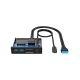 Graugear Multi-Frontpanel mit USB-Hub und Kartenleser