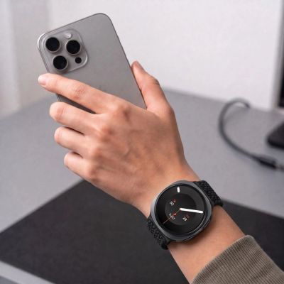 6. Tech-Protect NylonMag Armband für Samsung Galaxy Watch 40/44/46 mm – Schwarz