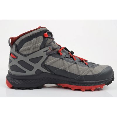 4. Aku Rocket Gore-Tex Herren-Wanderschuhe, Grau-Rot
