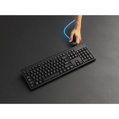 5. Kensington KM270 EQ Tastatur RF Wireless + Bluetooth Schwarz