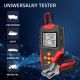 2. QOLTEC Batterietester mit LCD-Anzeige | 12 V | 24 V | 3 Ah–200 Ah