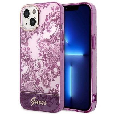 Guess GUHCP14MHGPLHF iPhone 14 Plus 6,7" fuchsia/fuschia Hardcase Porcelain Collection