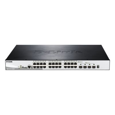 D-Link DGS-1510-28XMP/E 28-Port Stackable Switch
