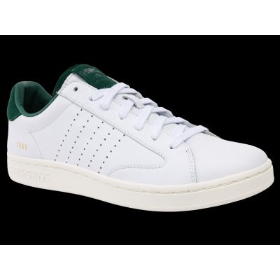 2. K-Swiss LOZAN KLUB LTH WEISS/POSY GREEN/SCHNEEWEISS-M Sneaker (07263-130-M)